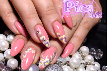 fiori nail art pics nails (en)